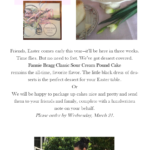 newsletter easter 2018
